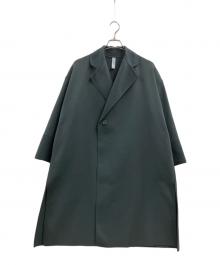 CFCL（シーエフシーエル）の古着「CFCL MILAN RIB COAT コート」｜グリーン