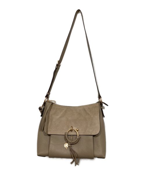 SEE BY CHLOE（シーバイクロエ）SEE BY CHLOE (シーバイクロエ) 2WAYショルダーバッグ ベージュの古着・服飾アイテム