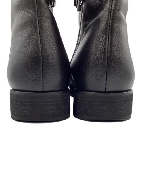 HIMIKO（ヒミコ）HIMIKO (ヒミコ) ビットモチーフショートブーツ ブラック サイズ:24の古着・服飾アイテム