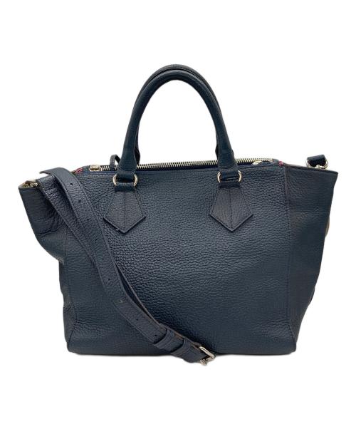 A.D.M.J.（エーディーエムジェイ）A.D.M.J. (エーディーエムジェイ) 2WAYバッグ ネイビーの古着・服飾アイテム