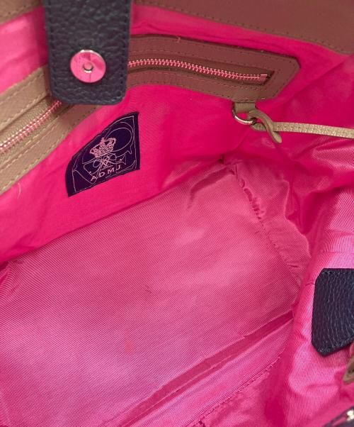 A.D.M.J.（エーディーエムジェイ）A.D.M.J. (エーディーエムジェイ) 2WAYバッグ ネイビーの古着・服飾アイテム