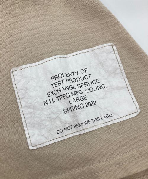 N.HOOLYWOOD（エヌ ハリウッド）N.HOOLYWOOD (エヌ ハリウッド) ハーフスリーブTシャツ ベージュ サイズ:40の古着・服飾アイテム