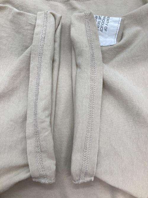 N.HOOLYWOOD（エヌ ハリウッド）N.HOOLYWOOD (エヌ ハリウッド) ハーフスリーブTシャツ ベージュ サイズ:40の古着・服飾アイテム