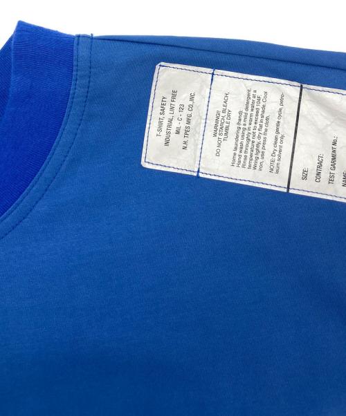 N.HOOLYWOOD（エヌ ハリウッド）N.HOOLYWOOD (エヌ ハリウッド) POCKET T-SHIRT ブルー サイズ:SIZE 38の古着・服飾アイテム