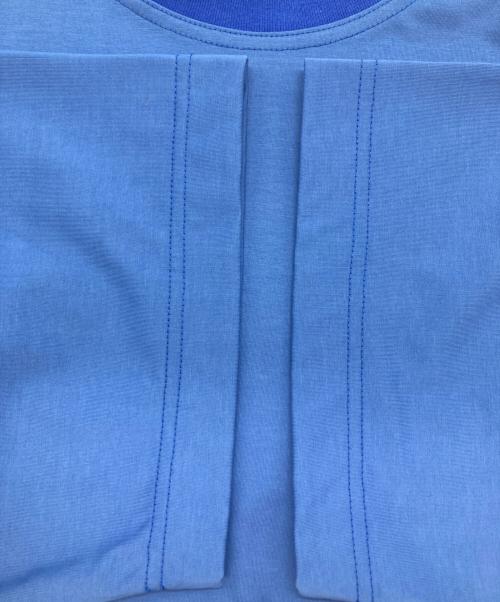 N.HOOLYWOOD（エヌ ハリウッド）N.HOOLYWOOD (エヌ ハリウッド) POCKET T-SHIRT ブルー サイズ:SIZE 38の古着・服飾アイテム