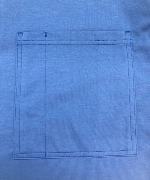 N.HOOLYWOOD（エヌ ハリウッド）N.HOOLYWOOD (エヌ ハリウッド) POCKET T-SHIRT ブルー サイズ:SIZE 38の古着・服飾アイテム