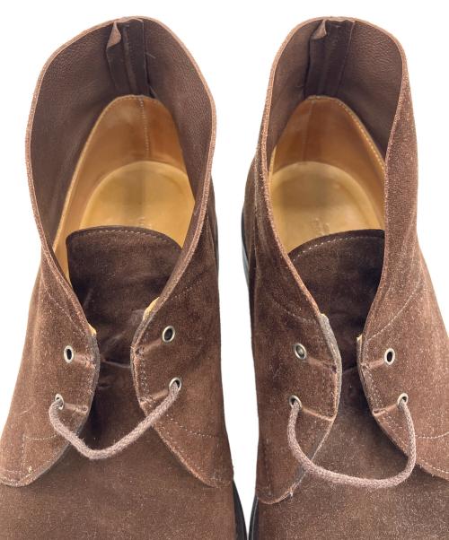JOHN LOBB（ジョンロブ）JOHN LOBB (ジョンロブ) スウェードチャッカーブーツ ブラウン サイズ:8Eの古着・服飾アイテム