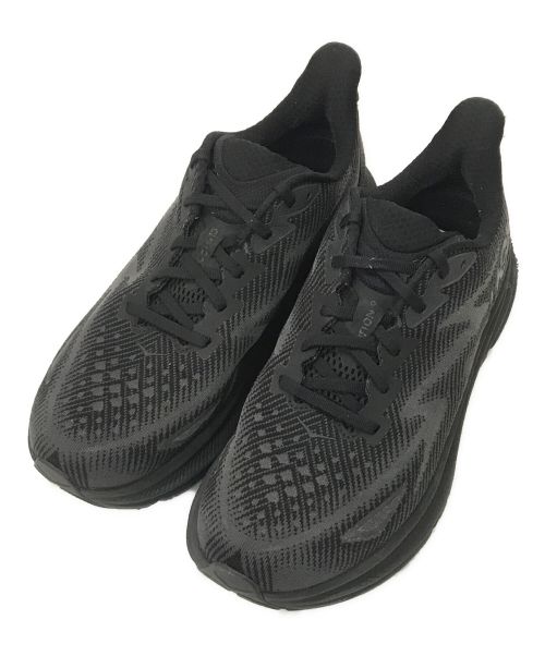 HOKAONEONE（ホカオネオネ）HOKAONEONE (ホカオネオネ) CLIFTON 9 クリフトン スニーカー ブラック サイズ:27.5cmの古着・服飾アイテム