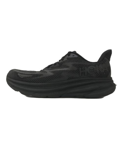 HOKAONEONE（ホカオネオネ）HOKAONEONE (ホカオネオネ) CLIFTON 9 クリフトン スニーカー ブラック サイズ:27.5cmの古着・服飾アイテム