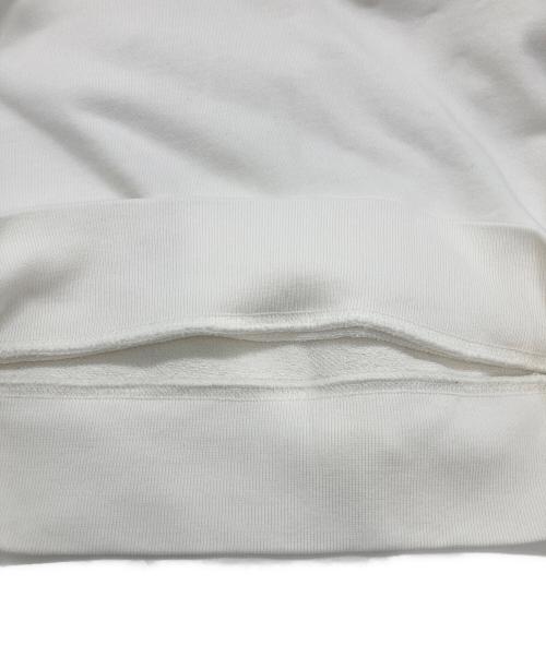 maison kitsune（メゾンキツネ）maison kitsune (メゾンキツネ) ダブルフォックスヘッド パッチ クラシック スウェットシャツ ホワイト サイズ:XSの古着・服飾アイテム