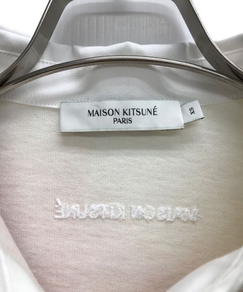 maison kitsune（メゾンキツネ）MAISON KITSUNE (メゾンキツネ) ポロドレス オレンジ サイズ:XSの古着・服飾アイテム