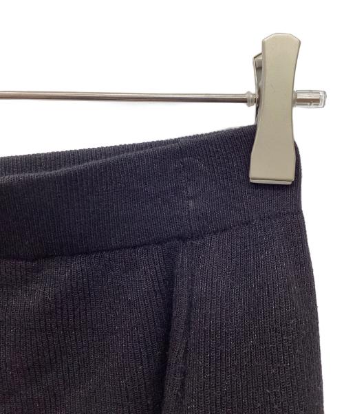 SALON adam et rope'（サロンアダムエロペ）SALON adam et rope' (サロンアダムエロペ) シアーナローニットスカート ブラック サイズ:FREEの古着・服飾アイテム