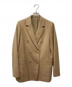 ANAYIアナイ）の古着「ウールツイルダブル ジャケット」｜ベージュ