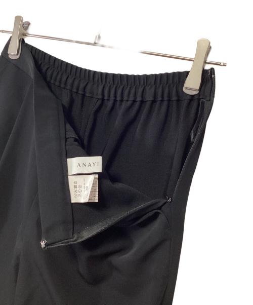 ANAYI（アナイ）ANAYI (アナイ) ダブルストレッチジョガーパンツ ブラック サイズ:38の古着・服飾アイテム