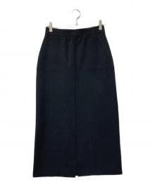 ANAYI（アナイ）の古着「ミラノリブタイトスカート」｜ブラック