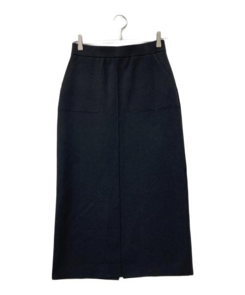 ANAYI（アナイ）ANAYI (アナイ) ミラノリブタイトスカート ブラック サイズ:38の古着・服飾アイテム