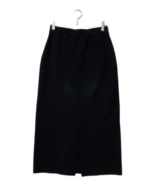 ANAYI（アナイ）ANAYI (アナイ) ミラノリブタイトスカート ブラック サイズ:38の古着・服飾アイテム