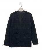 ANAYIアナイ）の古着「スラブツイード4ポケットジャケット」｜ブラック