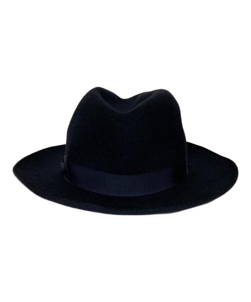 kijima takayuki（キジマタカユキ）KIJIMA TAKAYUKI (キジマタカユキ) ウールハット ブラックの古着・服飾アイテム