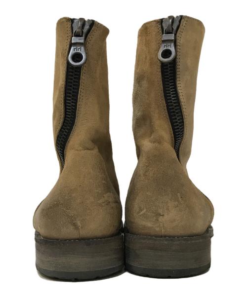 PAUL SMITH（ポールスミス）Paul Smith (ポールスミス) スパイラルジップブーツ ベージュ サイズ:9の古着・服飾アイテム