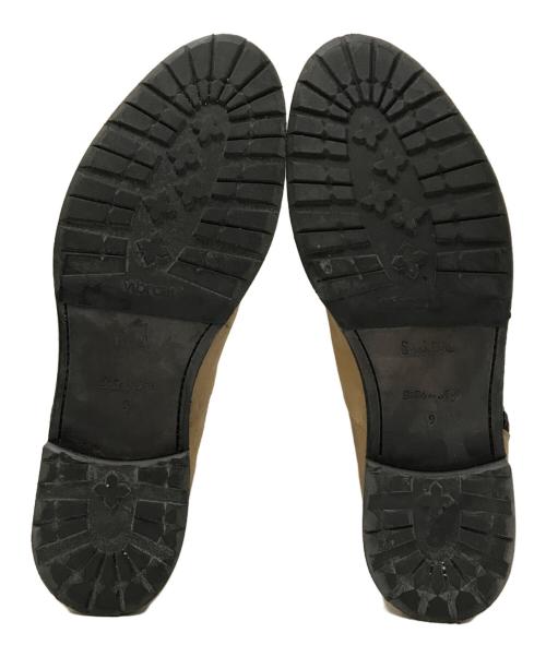 PAUL SMITH（ポールスミス）Paul Smith (ポールスミス) スパイラルジップブーツ ベージュ サイズ:9の古着・服飾アイテム