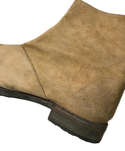 PAUL SMITH（ポールスミス）Paul Smith (ポールスミス) スパイラルジップブーツ ベージュ サイズ:9の古着・服飾アイテム