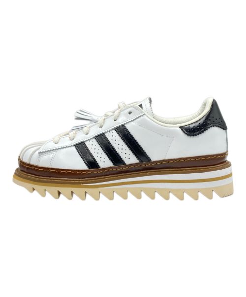adidas（アディダス）adidas (アディダス) CLOT (クロット) SUPERSTAR ホワイト サイズ:24cm(US6)の古着・服飾アイテム