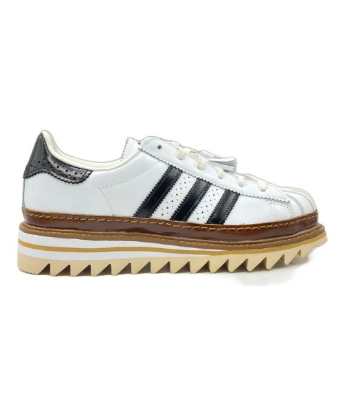 adidas（アディダス）adidas (アディダス) CLOT (クロット) SUPERSTAR ホワイト サイズ:24cm(US6)の古着・服飾アイテム