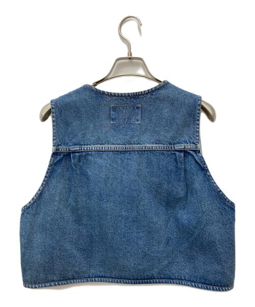 FRAMeWORK（フレームワーク）FRAMeWORK (フレームワーク) デニムVネックベスト 24-011-220-3050-2-0 インディゴ サイズ:サイズ表記なしの古着・服飾アイテム
