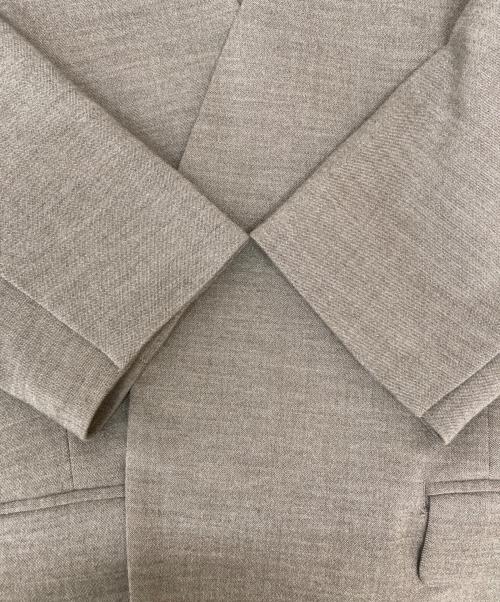 FRAMeWORK（フレームワーク）FRAMeWORK (フレームワーク) TWフォルムクロス ノーカラージャケットコート 23-010-220-7040-3-0 グレー サイズ:36の古着・服飾アイテム