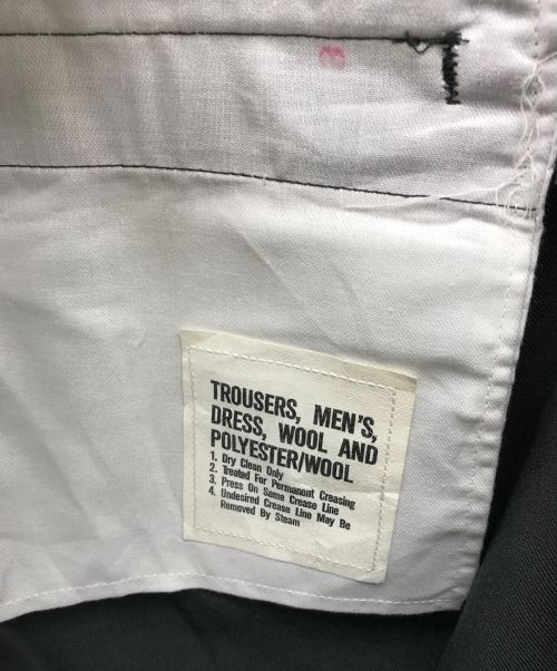 US ARMY（ユーエスアーミー）US ARMY (ユーエスアーミー) 80's Trousers Dress Pants オリーブ サイズ:30Rの古着・服飾アイテム