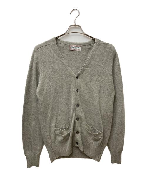 McGREGOR（マクレガー）McGREGOR (マクレガー) 70-80'sウールVネックカーディガン グレー サイズ:Mの古着・服飾アイテム