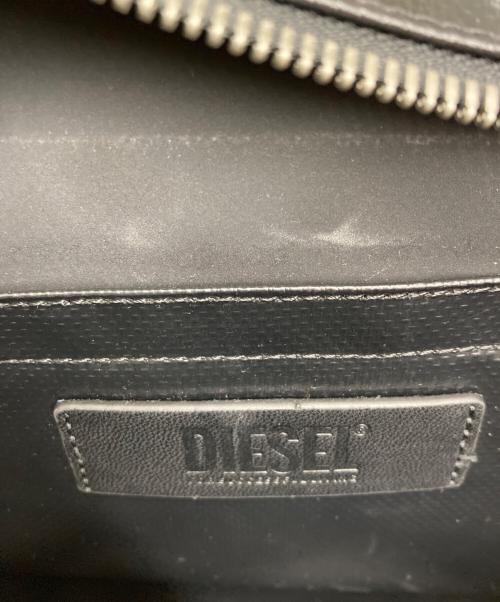 DIESEL（ディーゼル）DIESEL (ディーゼル) ターポリントートバッグ ブラック×レッドの古着・服飾アイテム