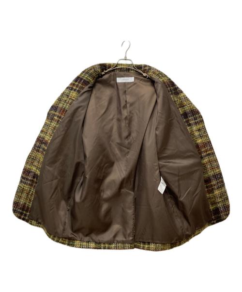 JOURNAL STANDARD（ジャーナルスタンダード）JOURNAL STANDARD (ジャーナルスタンダード) ループツイードテーラーコート 23-020400-1010-4-0 イエロー サイズ:Freeの古着・服飾アイテム