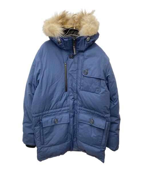 OSC CROSS（オーエスシー クロス）OSC CROSS (オーエスシー クロス) ダウンコート 83D5092 ネイビー サイズ:Lの古着・服飾アイテム