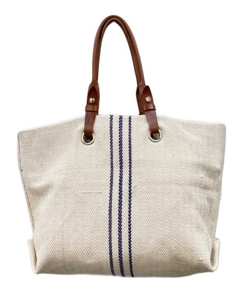 TOMORROW LAND（トゥモローランド）TOMORROW LAND (トゥモローランド) 別注Daniel&Bob トートバッグ アイボリーの古着・服飾アイテム