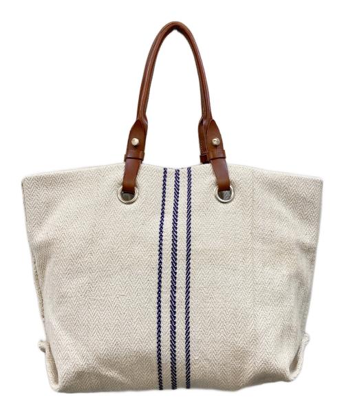 TOMORROW LAND（トゥモローランド）TOMORROW LAND (トゥモローランド) 別注Daniel&Bob トートバッグ アイボリーの古着・服飾アイテム