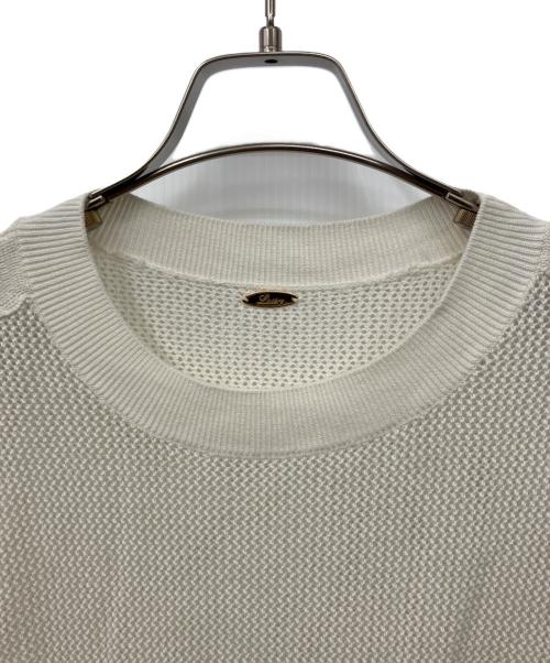 Lisiere（リジェール）Lisiere (リジェール) Mesh Knit アイボリー サイズ:Fの古着・服飾アイテム