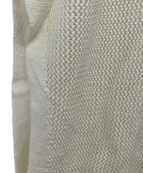 Lisiere（リジェール）Lisiere (リジェール) Mesh Knit アイボリー サイズ:Fの古着・服飾アイテム