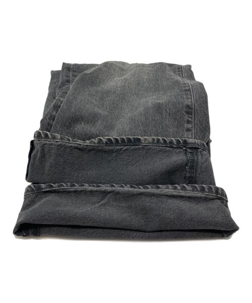 AUTHEN（オーセン）AUTHEN (オーセン) サーキュラーデニム ローライズワイドレッグ グレー サイズ:25の古着・服飾アイテム