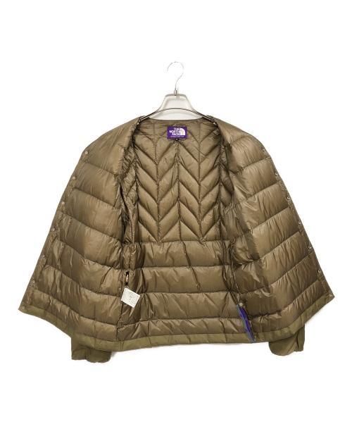 THE NORTHFACE PURPLELABEL（ザ・ノースフェイス パープルレーベル）THE NORTHFACE PURPLELABEL (ザ・ノースフェイス パープルレーベル) ダウンカーディガン ブラウン サイズ:Mの古着・服飾アイテム