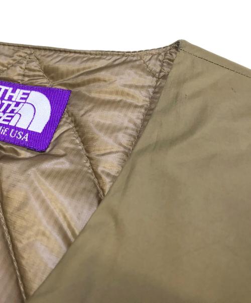 THE NORTHFACE PURPLELABEL（ザ・ノースフェイス パープルレーベル）THE NORTHFACE PURPLELABEL (ザ・ノースフェイス パープルレーベル) ダウンカーディガン ブラウン サイズ:Mの古着・服飾アイテム