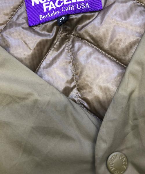 THE NORTHFACE PURPLELABEL（ザ・ノースフェイス パープルレーベル）THE NORTHFACE PURPLELABEL (ザ・ノースフェイス パープルレーベル) ダウンカーディガン ブラウン サイズ:Mの古着・服飾アイテム