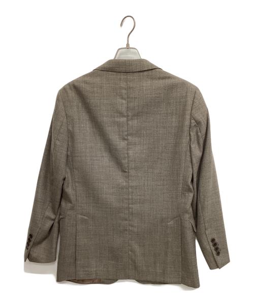 BROOKS BROTHERS（ブルックスブラザーズ）BROOKS BROTHERS (ブルックスブラザーズ) ウールリネンブレンドジャケット ブラウン サイズ:39の古着・服飾アイテム