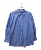 Mystradaマイストラーダ）の古着「デザインスリーブシャツ 33119260」｜ブルー