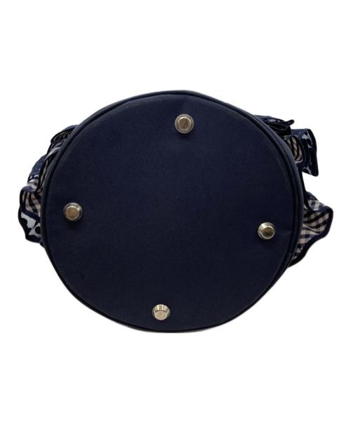 setsuko sagittaire（セツコセジテール）setsuko sagittaire (セツコセジテール) picnic バケツバッグ ネイビーの古着・服飾アイテム