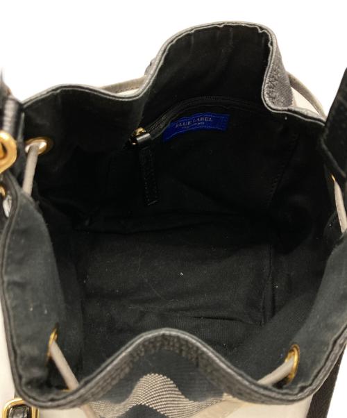 BLUE LABEL CRESTBRIDGE（ブルーレーベルクレストブリッジ）BLUE LABEL CRESTBRIDGE (ブルーレーベルクレストブリッジ) 巾着ショルダーバッグの古着・服飾アイテム