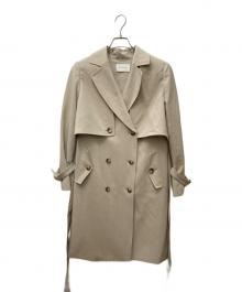 Pinky & Dianne（ピンキーアンドダイアン）の古着「2WAYトレンチコート」｜ベージュ