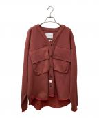 yoshiokubo GROUNDFLOORヨシクボ グラウンドフロアー）の古着「YUGEN TOP」｜レッド