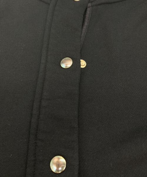 JIL SANDER（ジルサンダー）JIL SANDER (ジルサンダー) スナップボタンクルーネックスウェット ネイビー サイズ:Sの古着・服飾アイテム